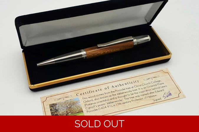 SB1 ballpoint in Jabberwocky tree SB1 ballpoint in Jabberwocky tree